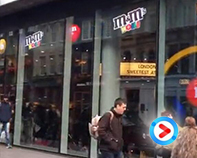  【 video 】The LED transparent screen